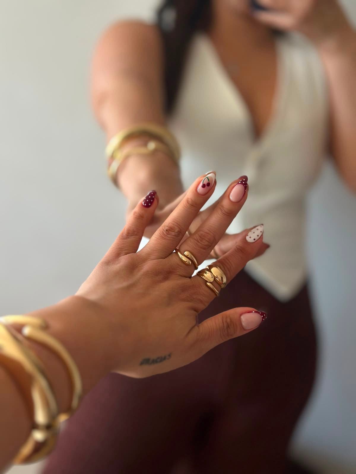 Nail art detail