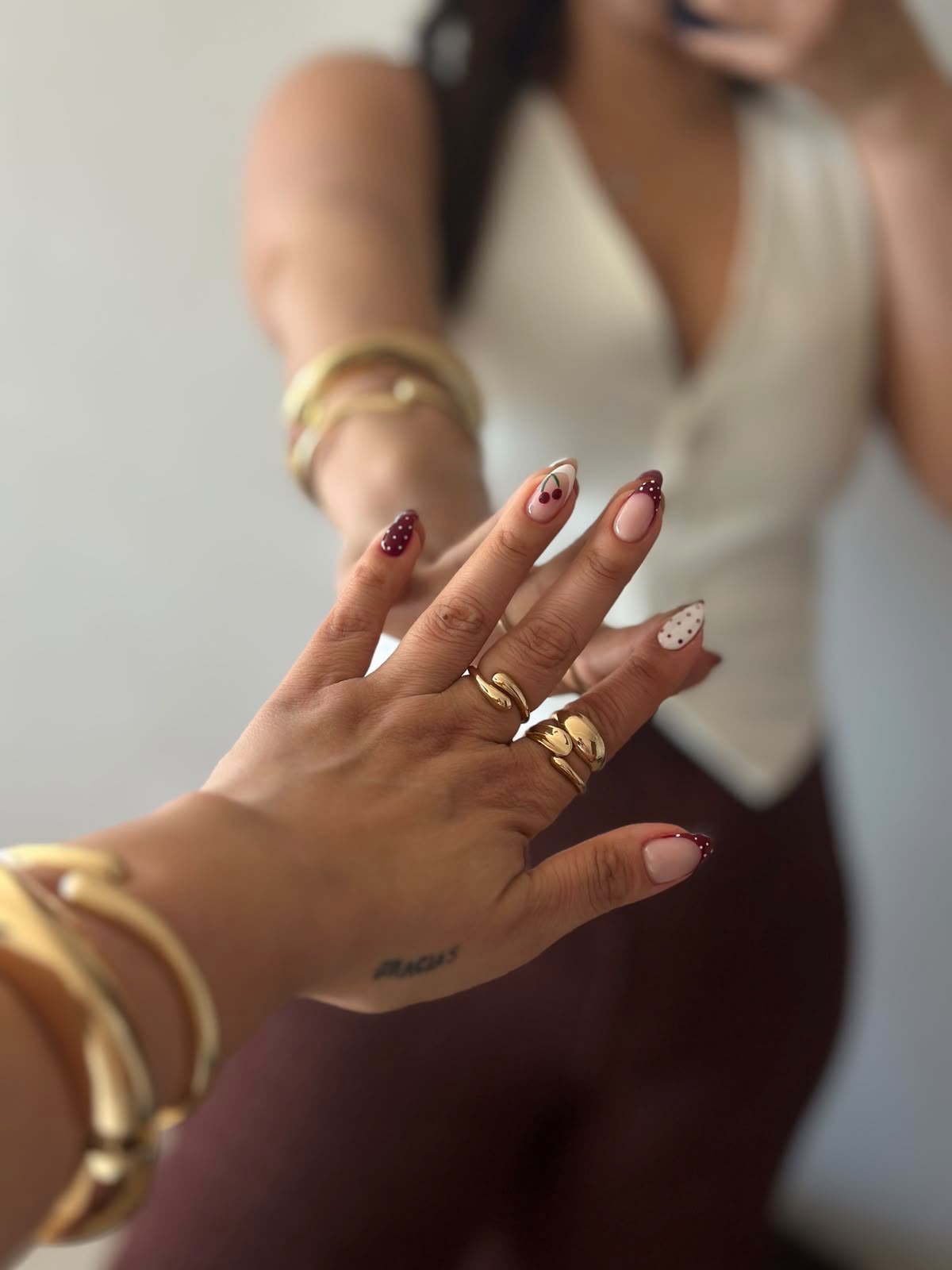 Nail art detail